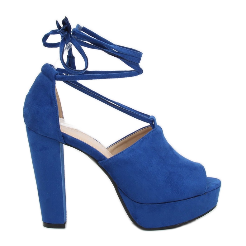 Cobalt sandals LM-058 Blue navy blue