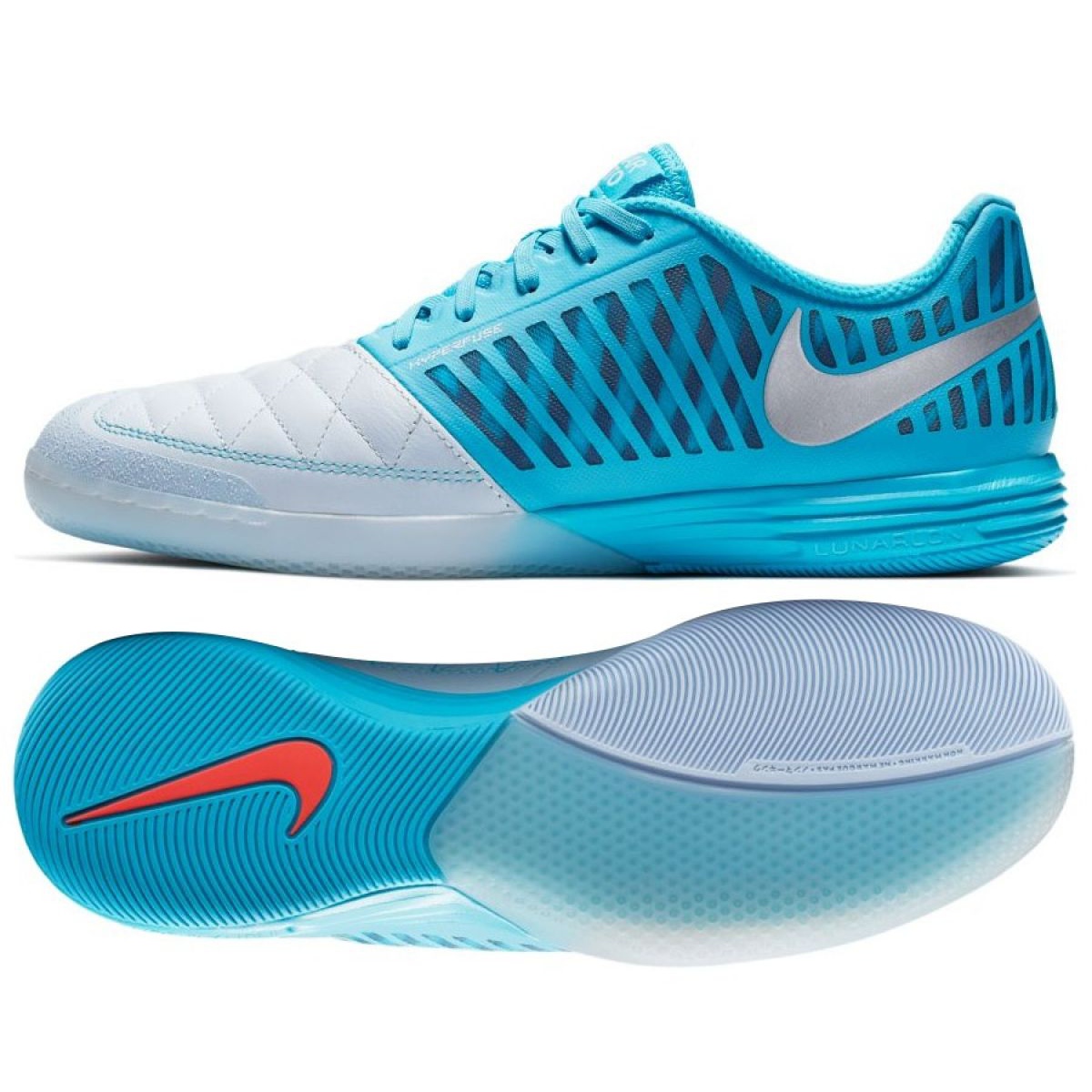 Indoor shoes Nike Lunargato Ii Ic M 580456 404 blue multicolored