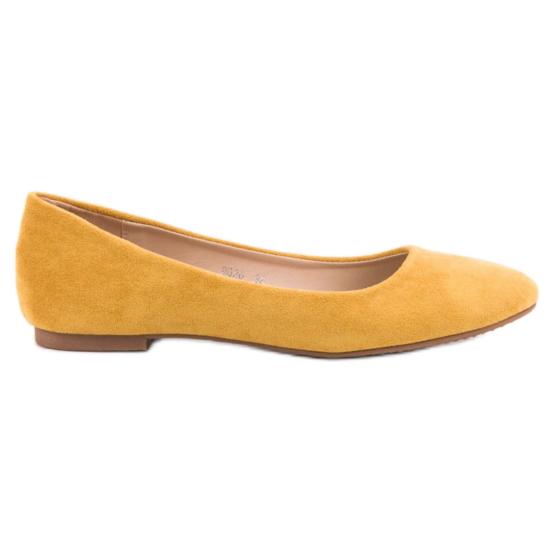 Primavera Classic Mustard Ballerinas yellow