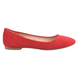 Primavera Classic red ballerinas