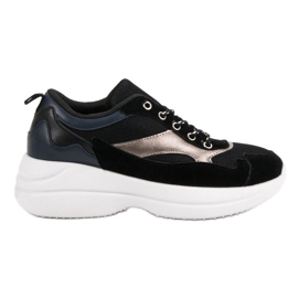 Fashionable Footwear On The Platform black