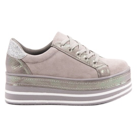 Weide Sneakers On The Platform grey Weide Sneakers On The Platform grey