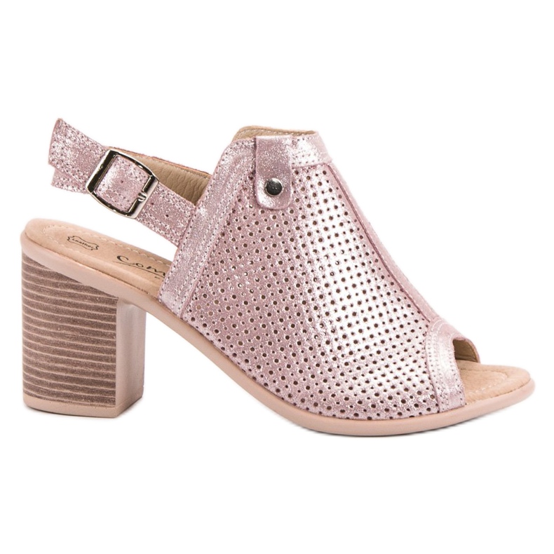 Filippo Leather Clad Sandals pink Filippo Leather Clad Sandals pink