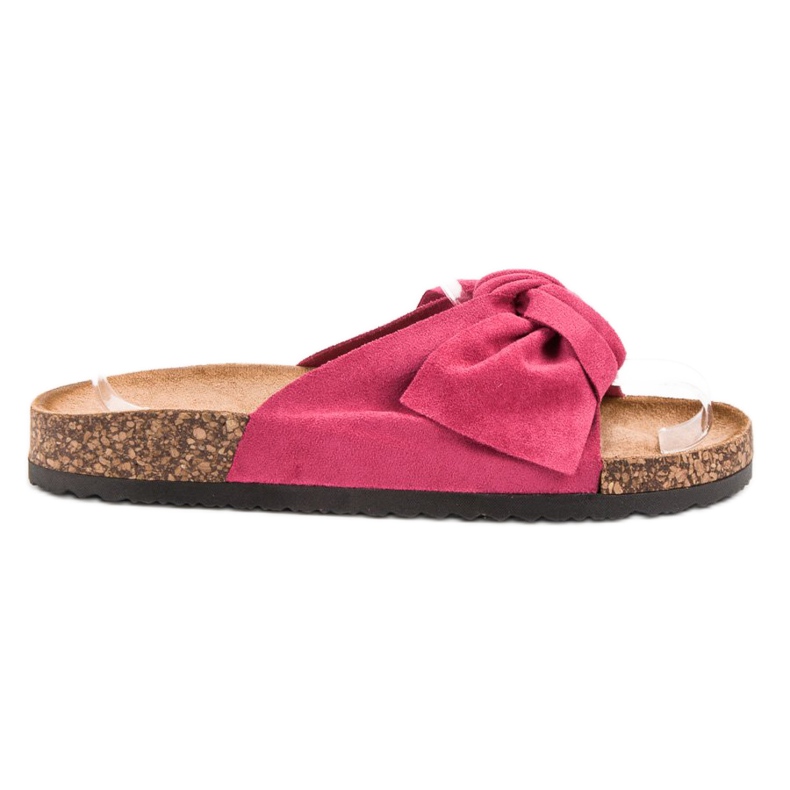 Anesia Paris Suede Slippers pink