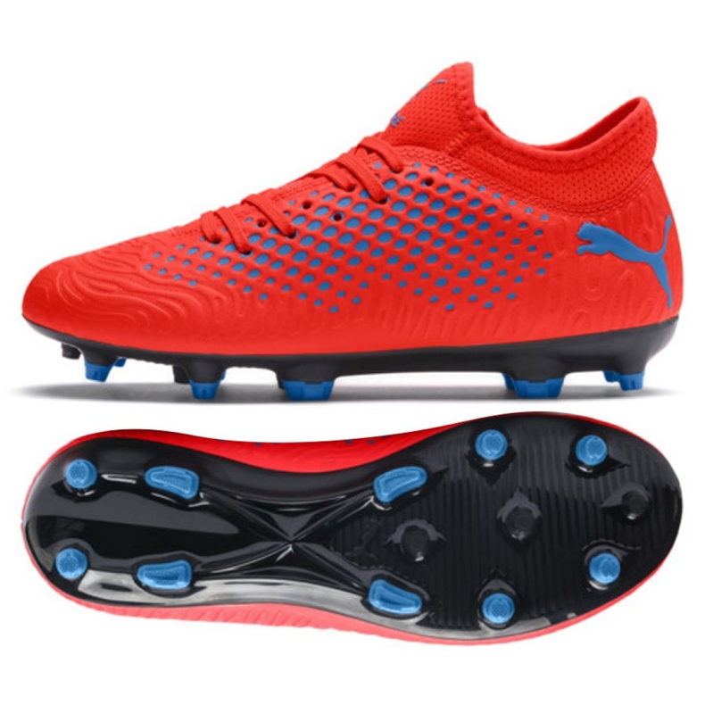 Puma Future 19.4 Fg Ag Jr 105554 01 football boots red red