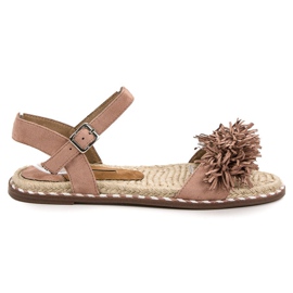 Corina Powder Sandals pink