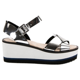 Corina Sandals On The Platform grey