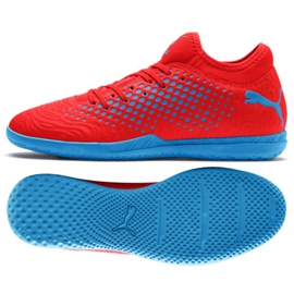 Indoor shoes Puma Future 19.4 It M 105549 01 multicolored red Indoor shoes Puma Future 19.4 It M 105549 01 multicolored red