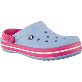 Crocs Crocband Chambray Blue Paradise Pink multicolored