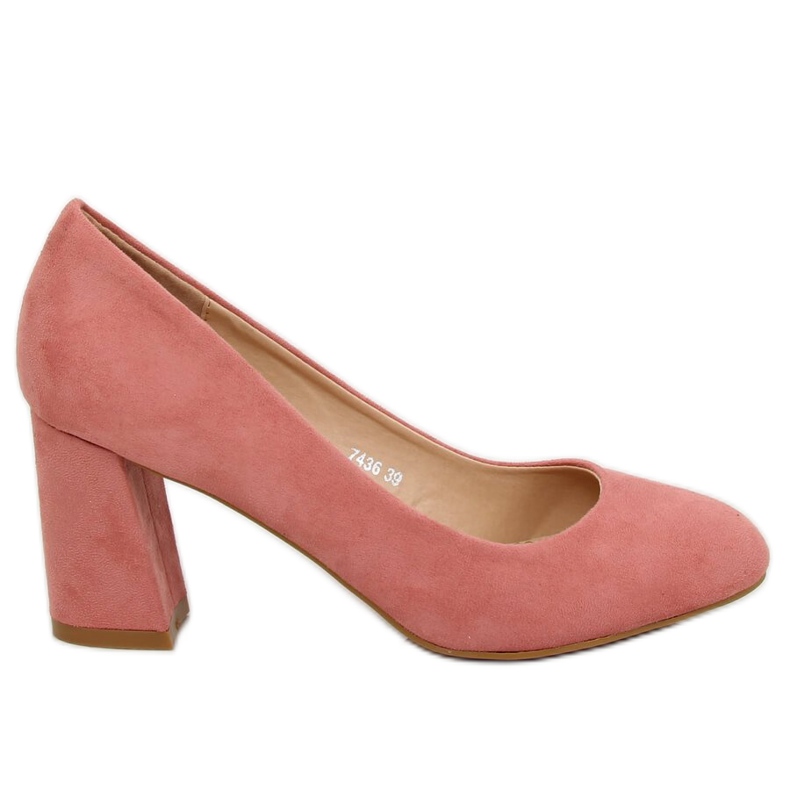 Pumps on the pink post 7436 Pink