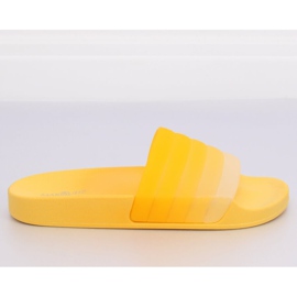 Yellow women's yellow slippers K-9183 Yellow