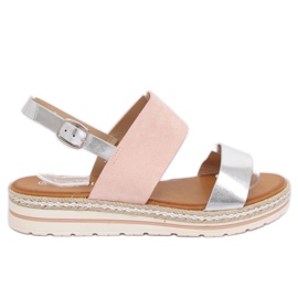 Pink women's sandals F056 Pink Pink women's sandals F056 Pink