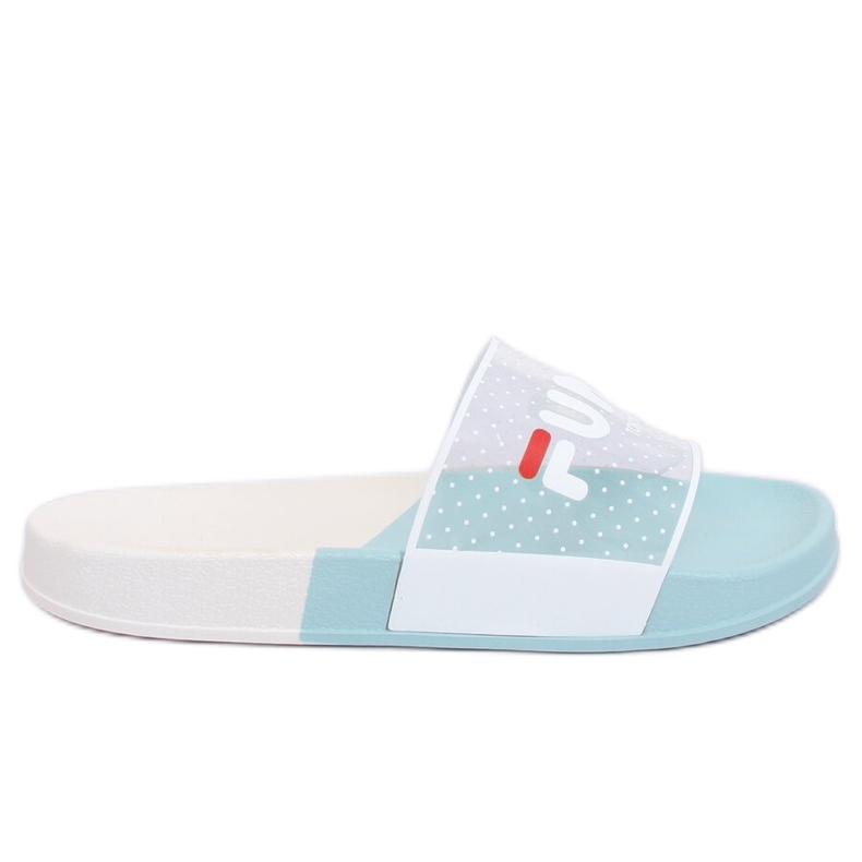 Blue Women's blue slippers ZD807 Blue
