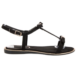 Sandals With A Bow VINCEZA black