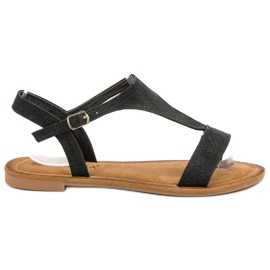 Vinceza Black Sandals Vinceza Black Sandals