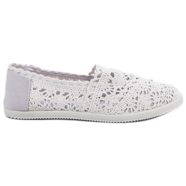 Seastar White Lace Slipons