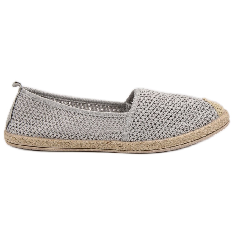 Seastar Gray Textile Espadrilles grey