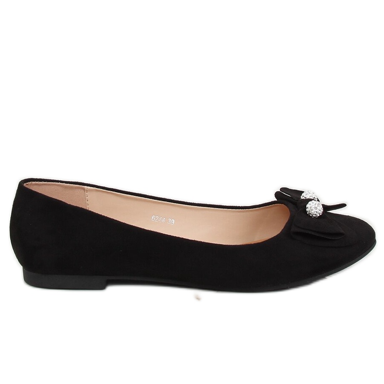 Black women's ballerinas 6244 Black