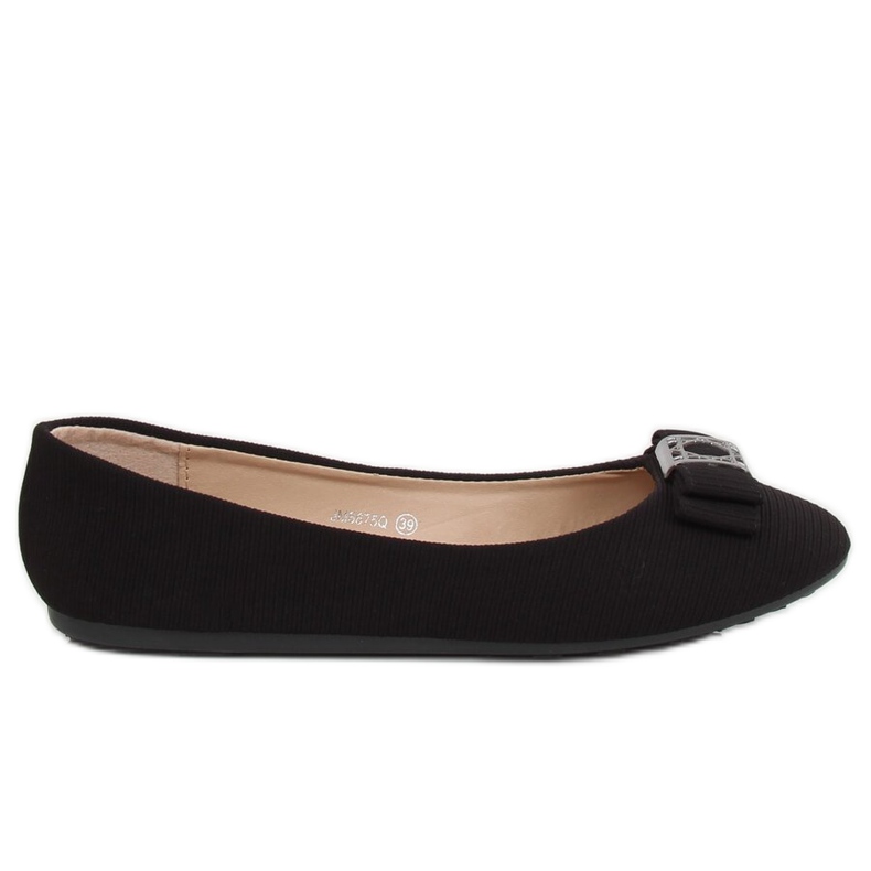 Black women's ballerinas JM6675Q Negro