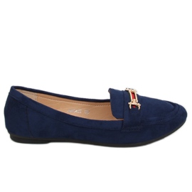 Women's navy blue loafers JM8542Z Azul Marino