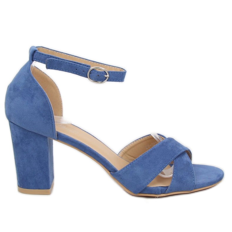 FH-3M26 Blue sandals on the post