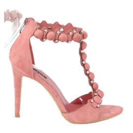Pink Sandals on a pin GH-5A5733 Pink