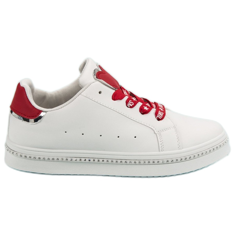 Lace-up Sports Shoes white