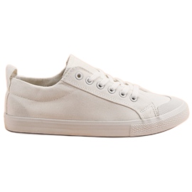 Low White Sneakers