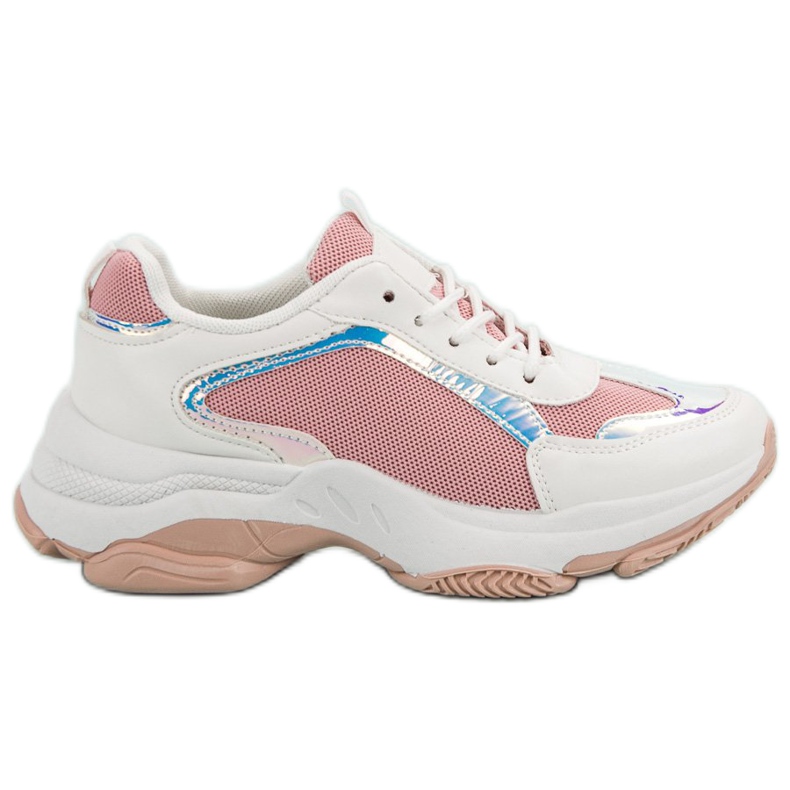 Renda Fashionable Sneakers white pink Renda Fashionable Sneakers white pink
