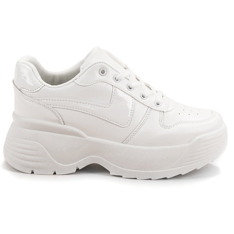 Kylie Sneakers On The Platform white