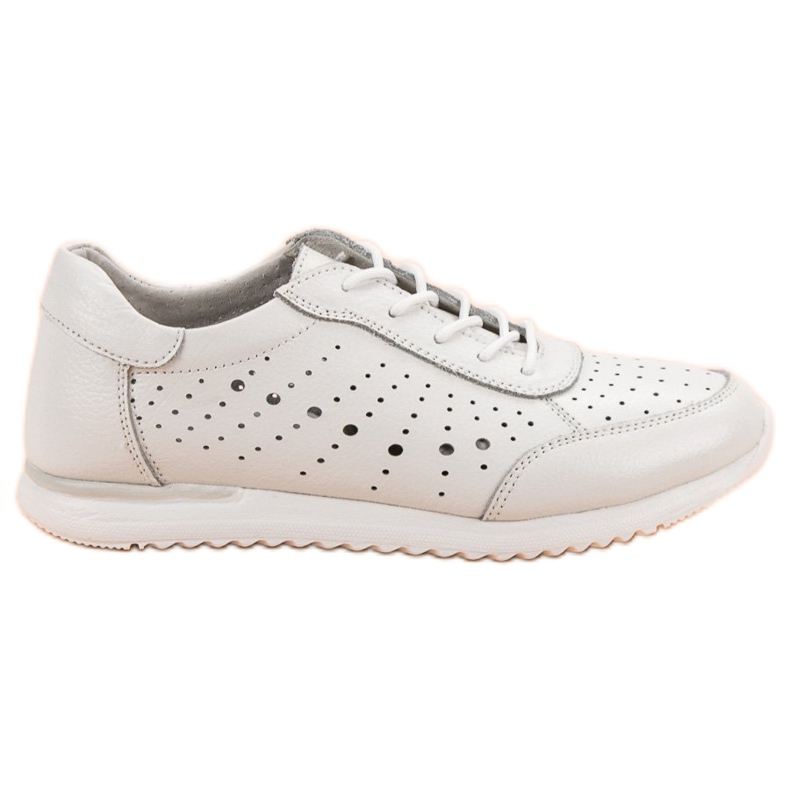 Kylie White leather shoes Kylie White leather shoes