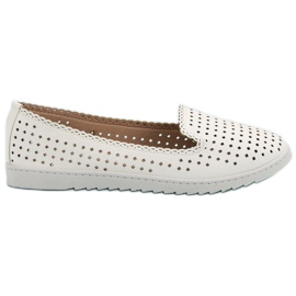 SHELOVET Openwork Lords white