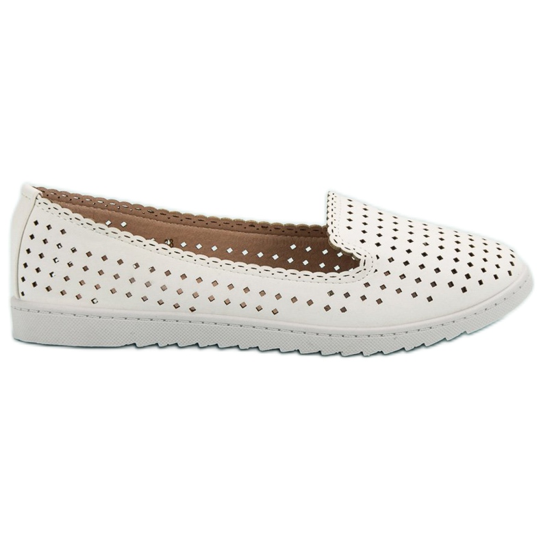 SHELOVET Openwork Lords white