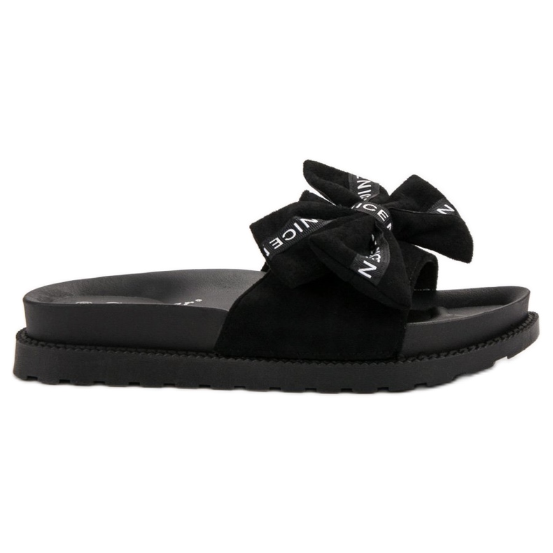 Seastar Suede Women's Slippers black