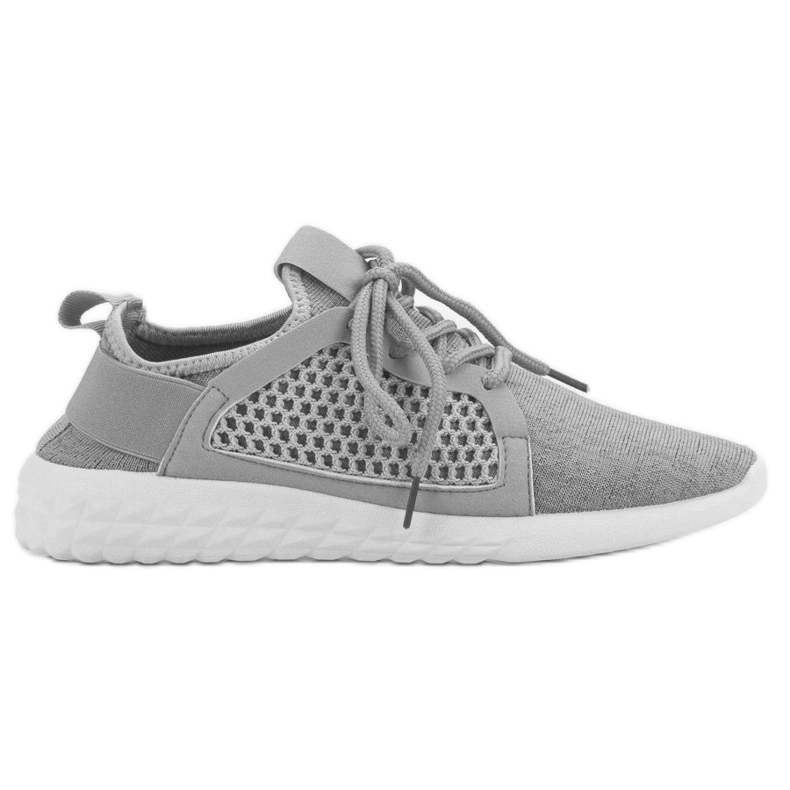 Fashionable Textile Footwear grey Fashionable Textile Footwear grey
