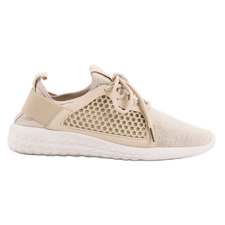 Fashionable Textile Footwear brown