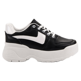Kylie Sneakers On The Platform black