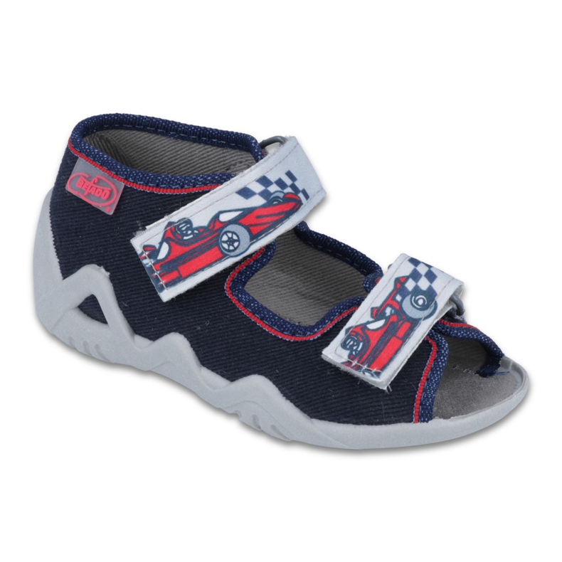 Befado children's shoes 250P084 navy blue Befado children's shoes 250P084 navy blue