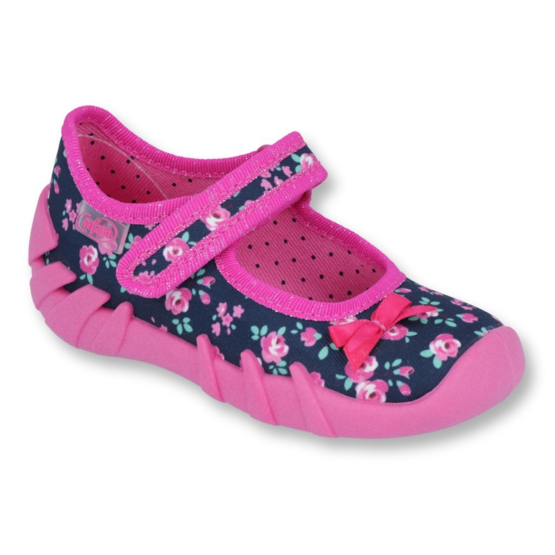 Befado children's shoes 109P181 multicolored pink navy blue Befado children's shoes 109P181 multicolored pink navy blue