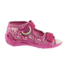 Befado sandals children's shoes 342P004 watermelons pink grey green Befado sandals children's shoes 342P004 watermelons pink grey green