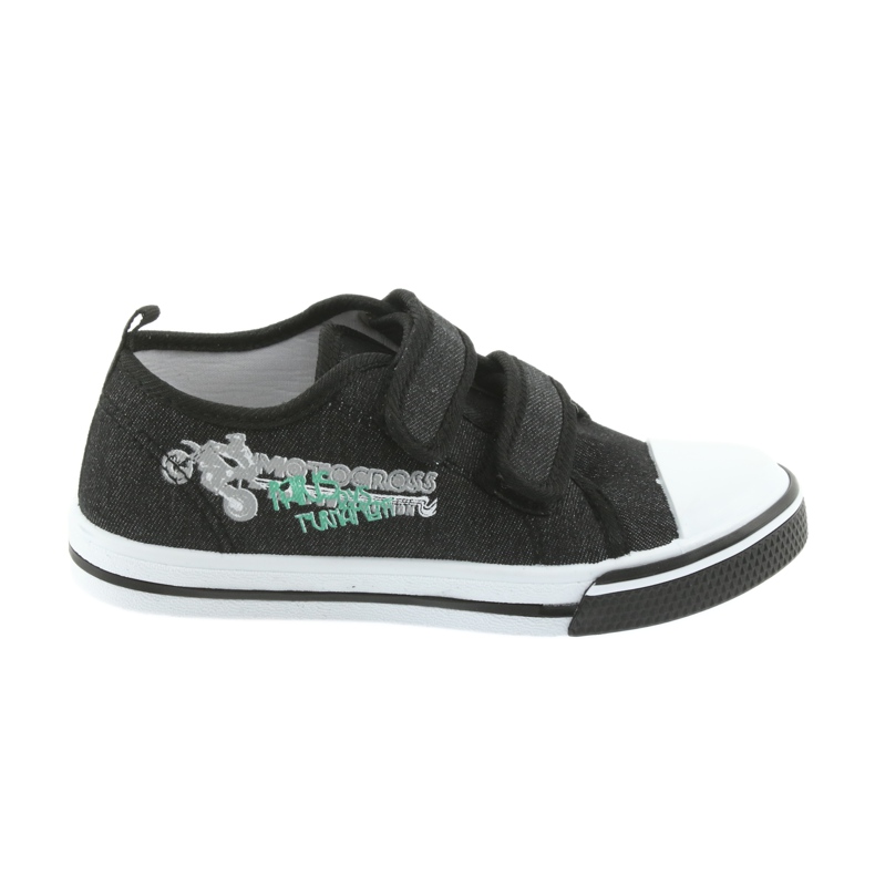 Velcro sneakers Motocross Atletico 1809 black