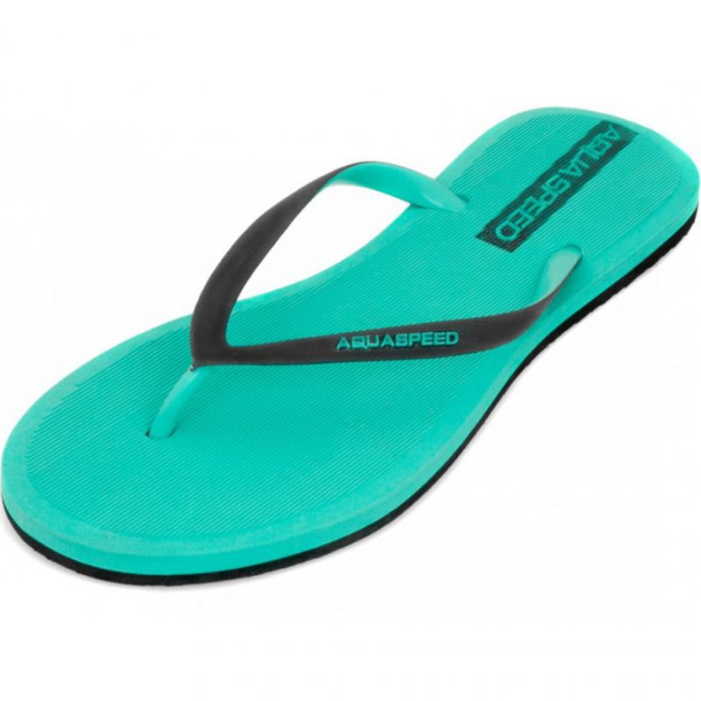 Women's flip-flops Aqua-speed Genoa kol.01 blue