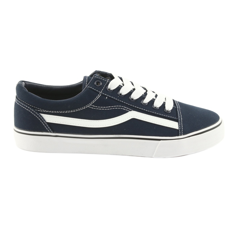 AlaVans Sneakers tied navy blue DK white
