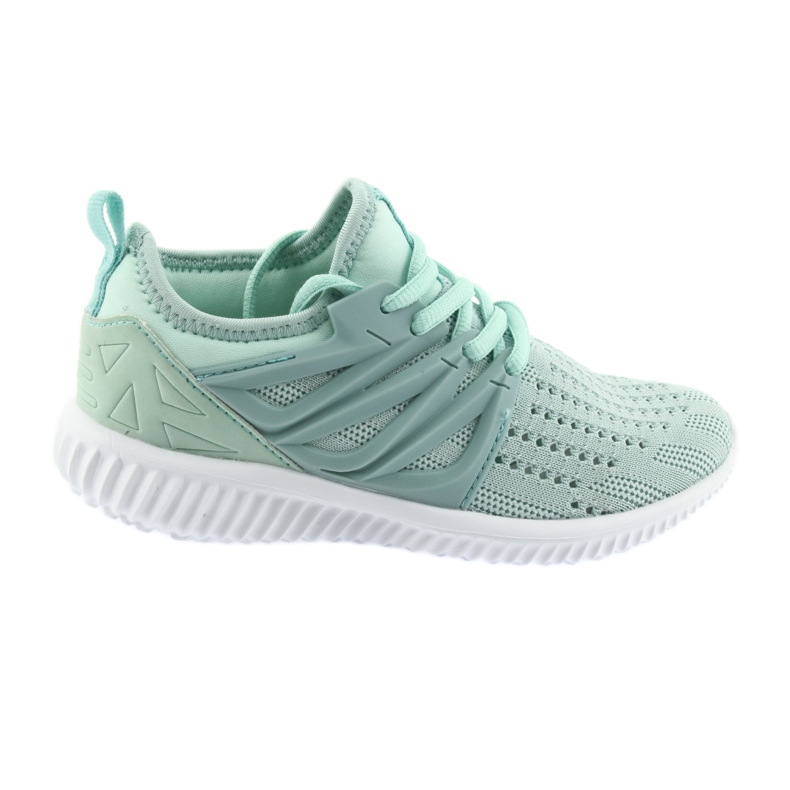 Bartek, leather insole 55114 Mint sports shoes green