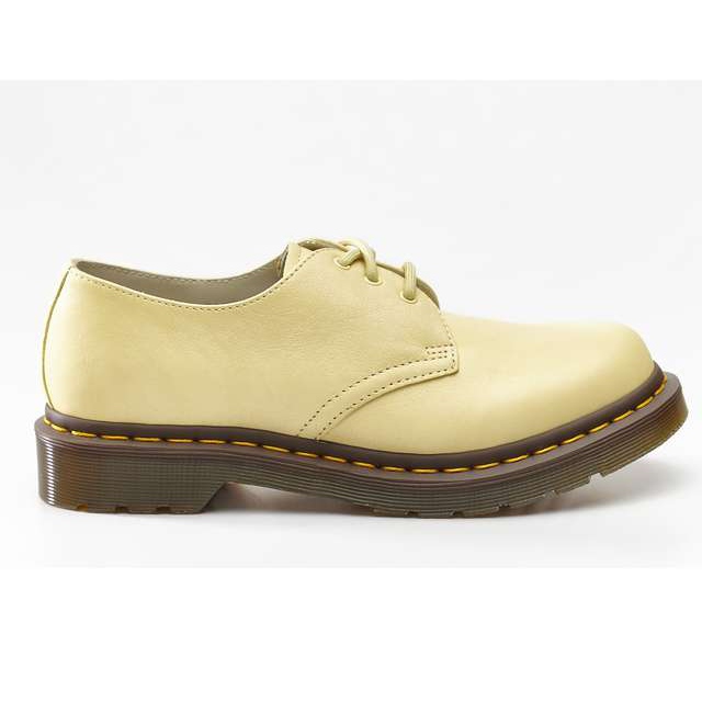 Dr. Martens 1461 Virginia Pastel Yellow Virginia brown