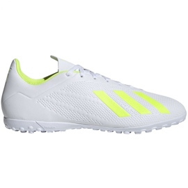 Adidas X 18.4 Tf M BB9414 football boots white white