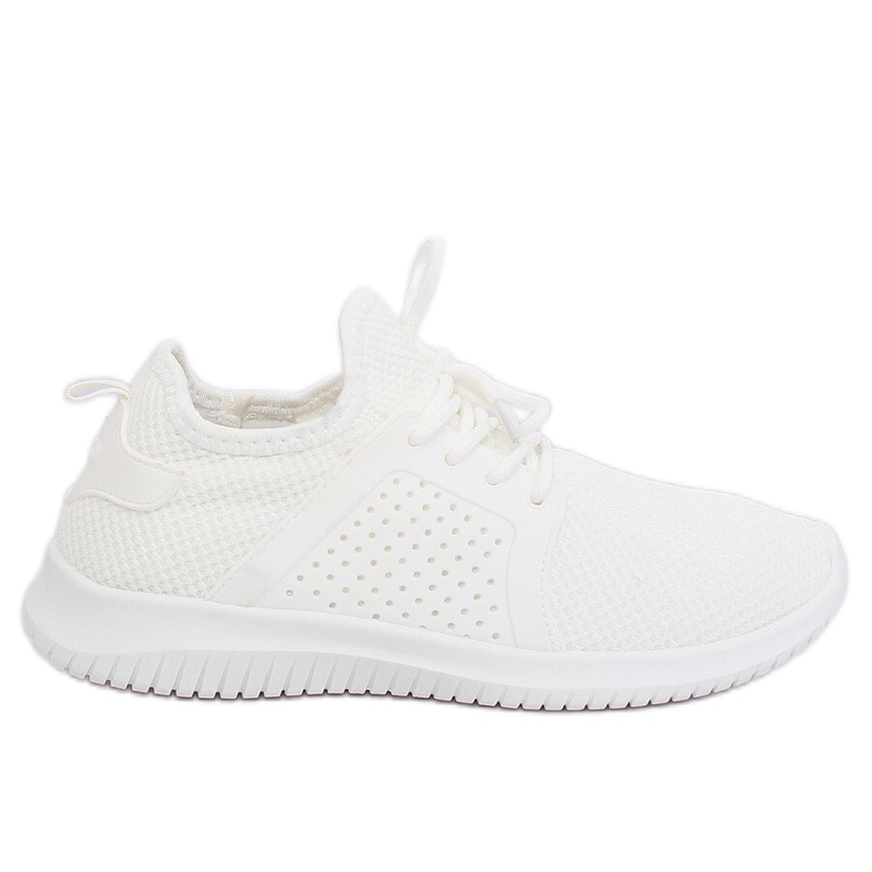 White sports shoes 7758-Y White
