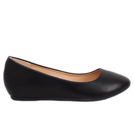 Black wedge ballerinas 7849-P Black Black wedge ballerinas 7849-P Black