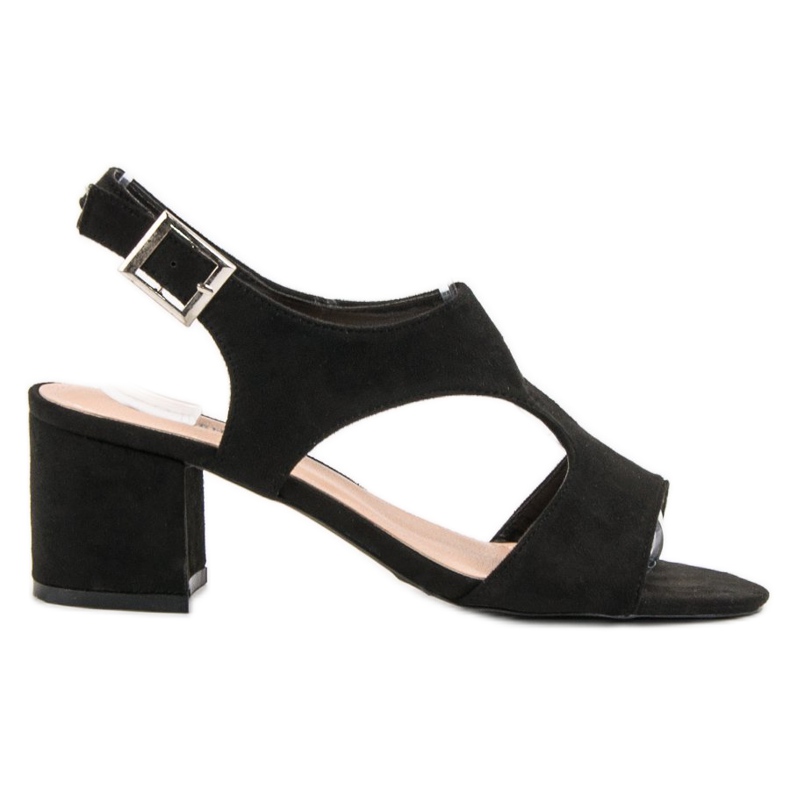 Queen Vivi Suede sandals black Queen Vivi Suede sandals black