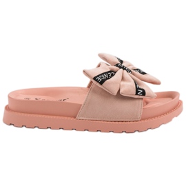 Seastar Suede Women's Slippers pink